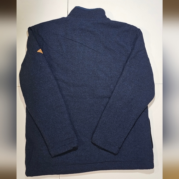 Orvis Men's Fleece Sherpa Lined Quarter Zip Pullover Sweater Size M - Picture 2 of 11